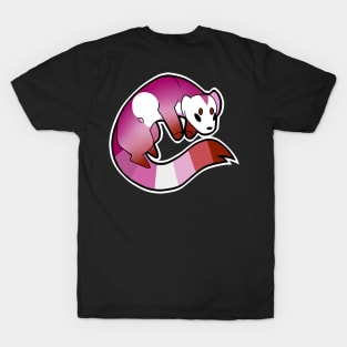 Ferret Lesbian Pride T-Shirt